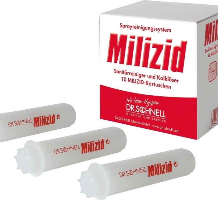 Dr.Schnell Milizid sanitárny čistič 10 ml kartuša pre 600 ml flašu