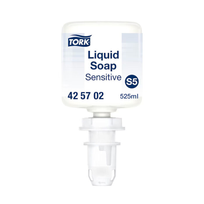 Tork Mini tekuté mydlo pre citlivú pokožku 525 ml, biele, 8 ks v kartóne, systém S5